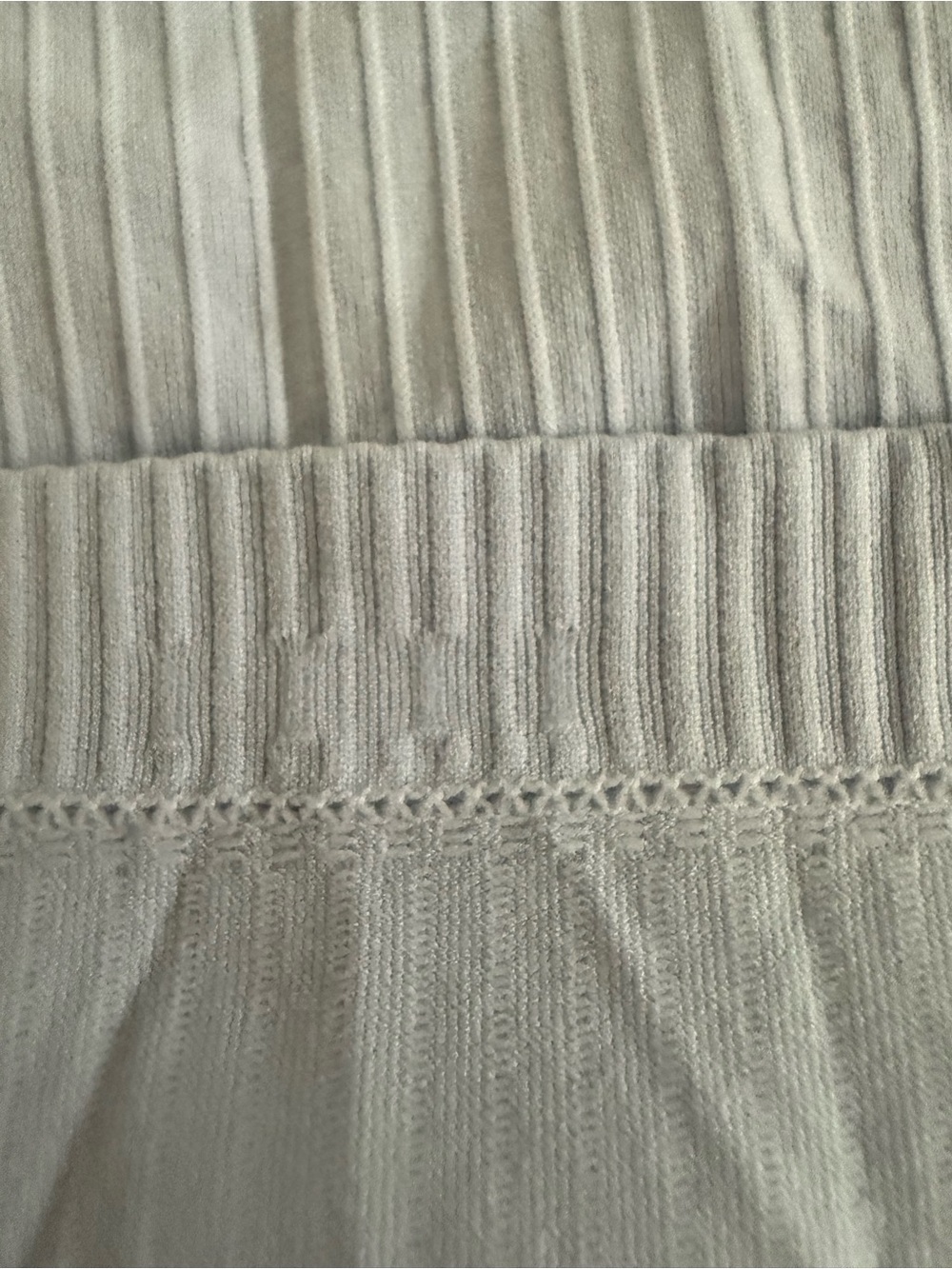 lululemon athletica ebb to street Pale Blue Ribbed Racerback Tank - Picture 4 of 4